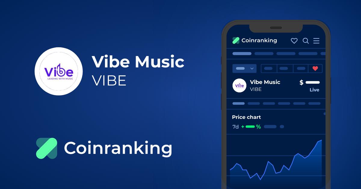 VIBE price today, VIBE to USD live price, marketcap and chart | CoinMarketCap