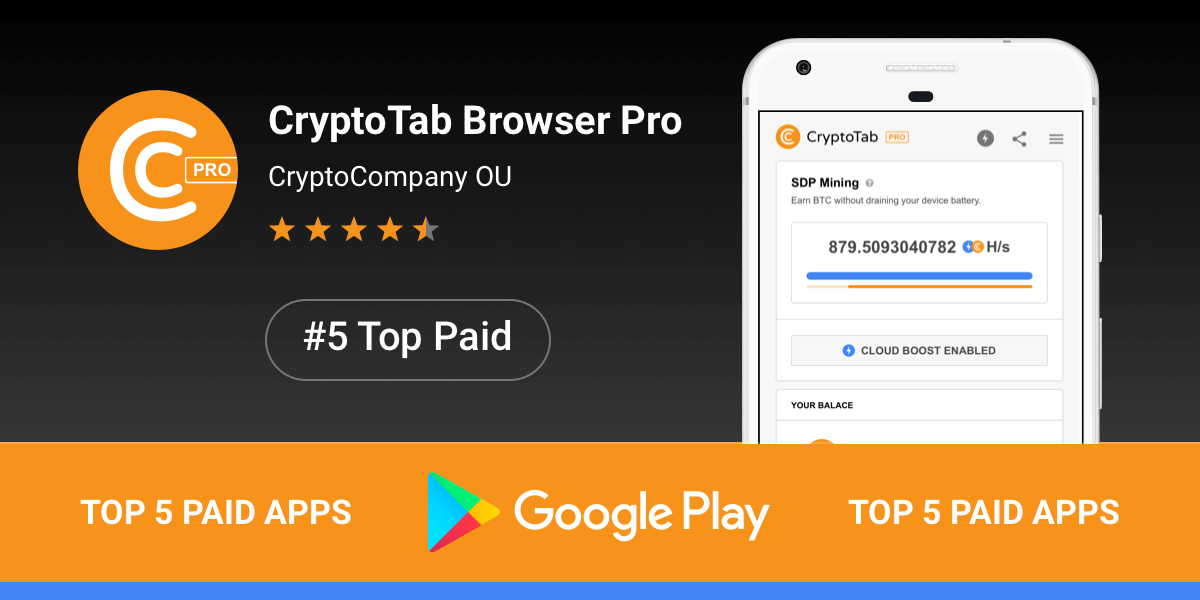 CryptoTab Browser - Lightweight, fast, and ready to mine!