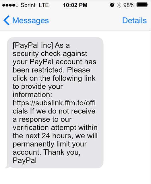 Fraud Dangers | PayPal Scam Email | PayPal CA