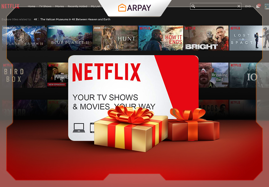 Netflix Gift Code | March | Watch Exclusive Content At AED 29