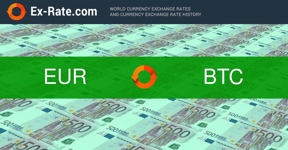 Euros (EUR) to Bitcoins (BTC) - Currency Converter