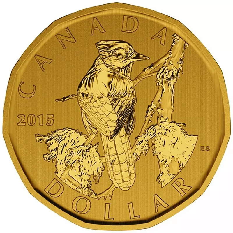 $10 Colourful Songbirds of Canada: The Blue Jay Silver Coin - | Gold Inc