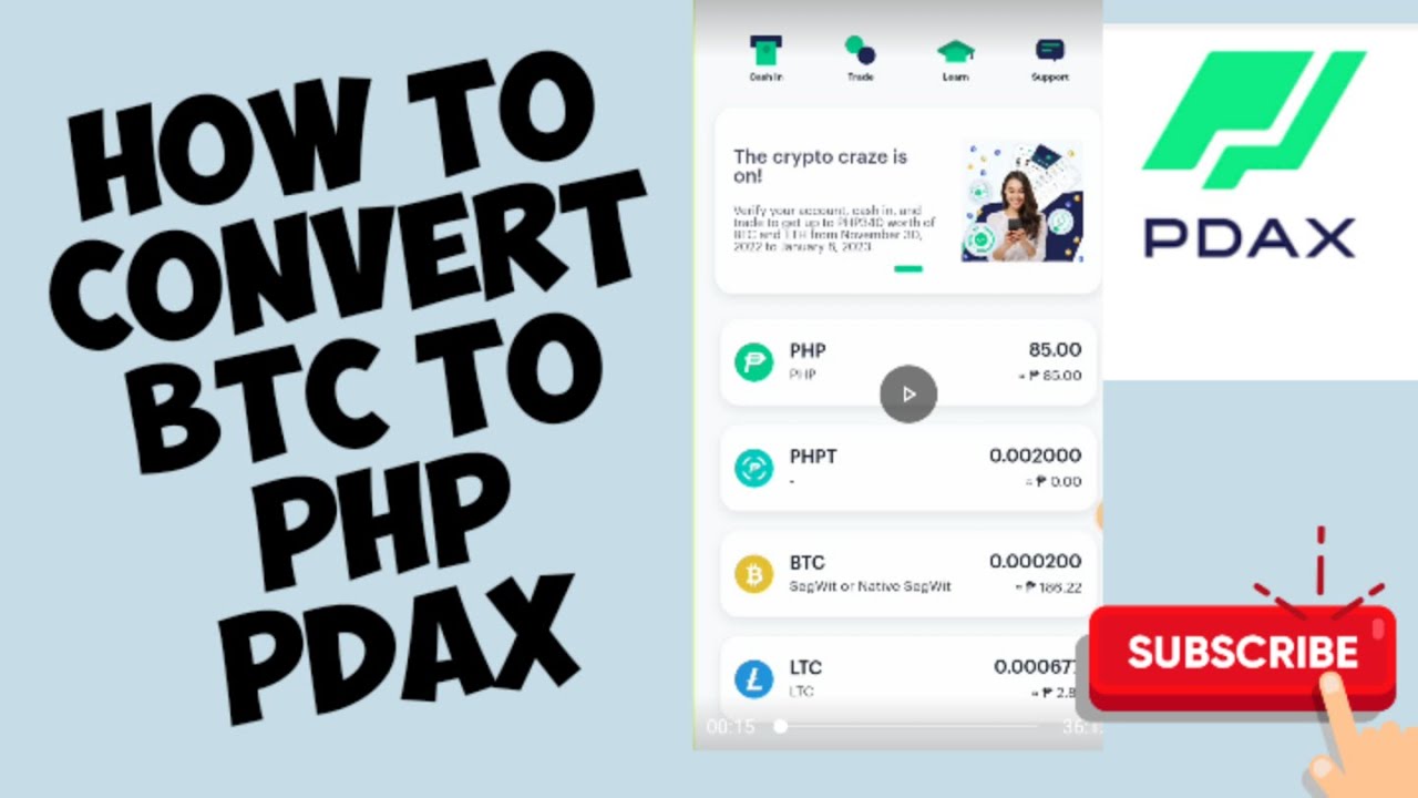 Convert BTC to PHP: Bitcoin to Philippines Piso