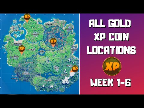 Every Week 7 XP Coin Location in Fortnite Season 4