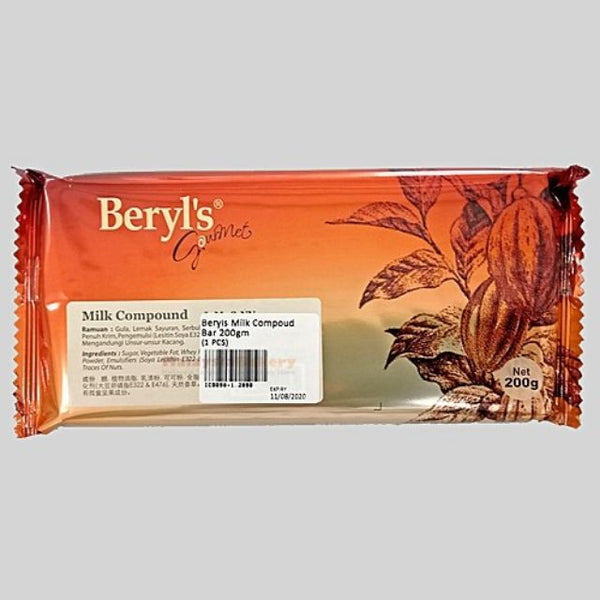 Beryls Milk Compound Chocolate Block 1kg / cooking chocolate / wholesale price