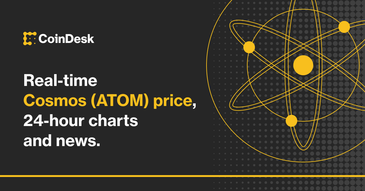 ATOM Price | Cosmos (ATOM) Price Index and Live Chart - CoinDesk