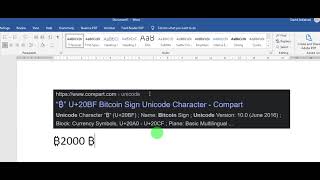 How to Type Bitcoin Sign ₿? – WebNots