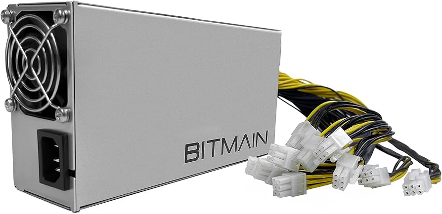 Bitcoin Merch® - W ATX Mining Power Supply V - V - US Plug