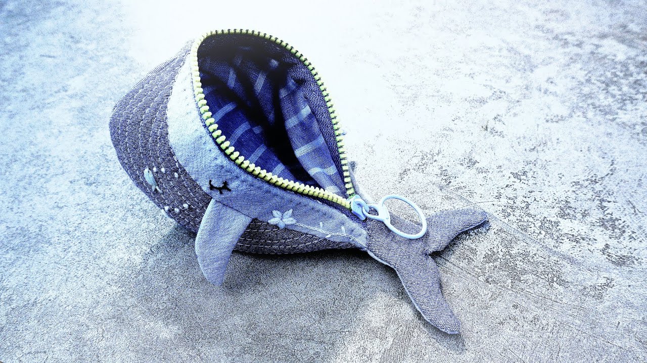 Blue Whale Round Coin Purse – Sew&Tell Handmade