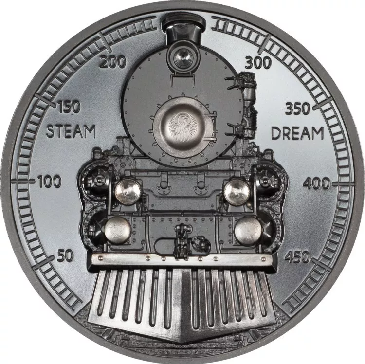 50c Australian Steam Train Coin QLD Queensland Rail A10 No.6 - The Coin Shop