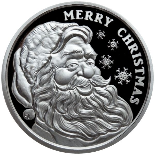 Holiday and Special Occasion Silver Art Rounds