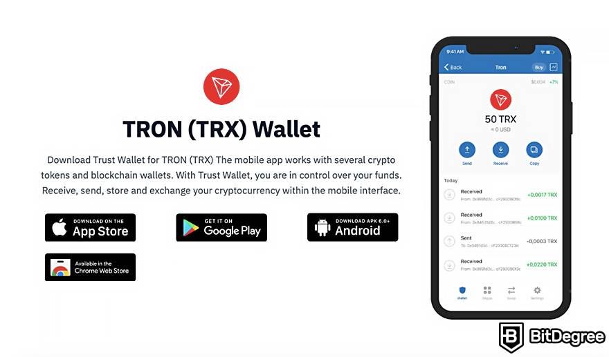 Top 7 Tron Wallets Delivering Secure Storage of TRX Tokens