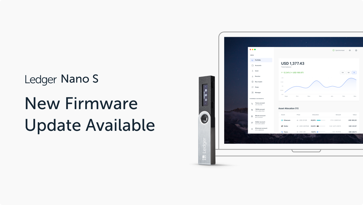 How to update Ledger Nano S, Nano X firmware - Upgrade Ledger device