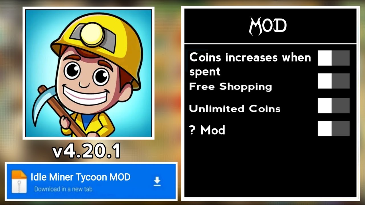 Idle Miner Tycoon Mod Apk [Money/cash ] Download