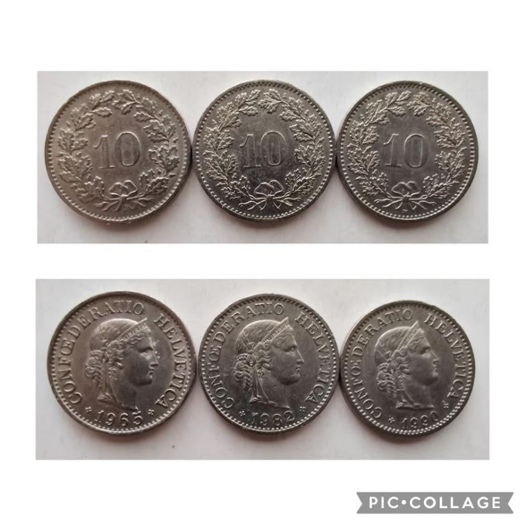 Five Centimes (Rappen) , Coin from Switzerland - Online Coin Club