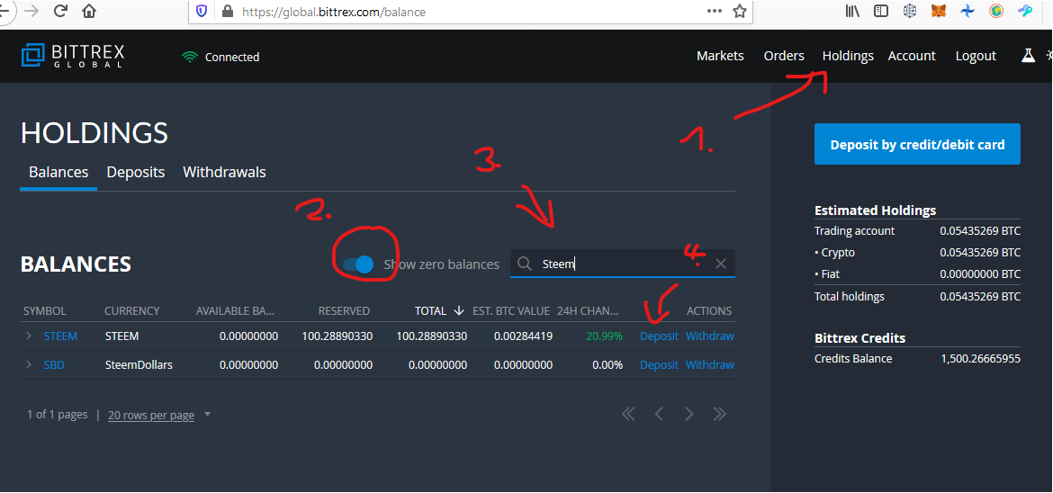 How to Transfer from Coinbase to Bittrex and from Bittrex to Coinbase?