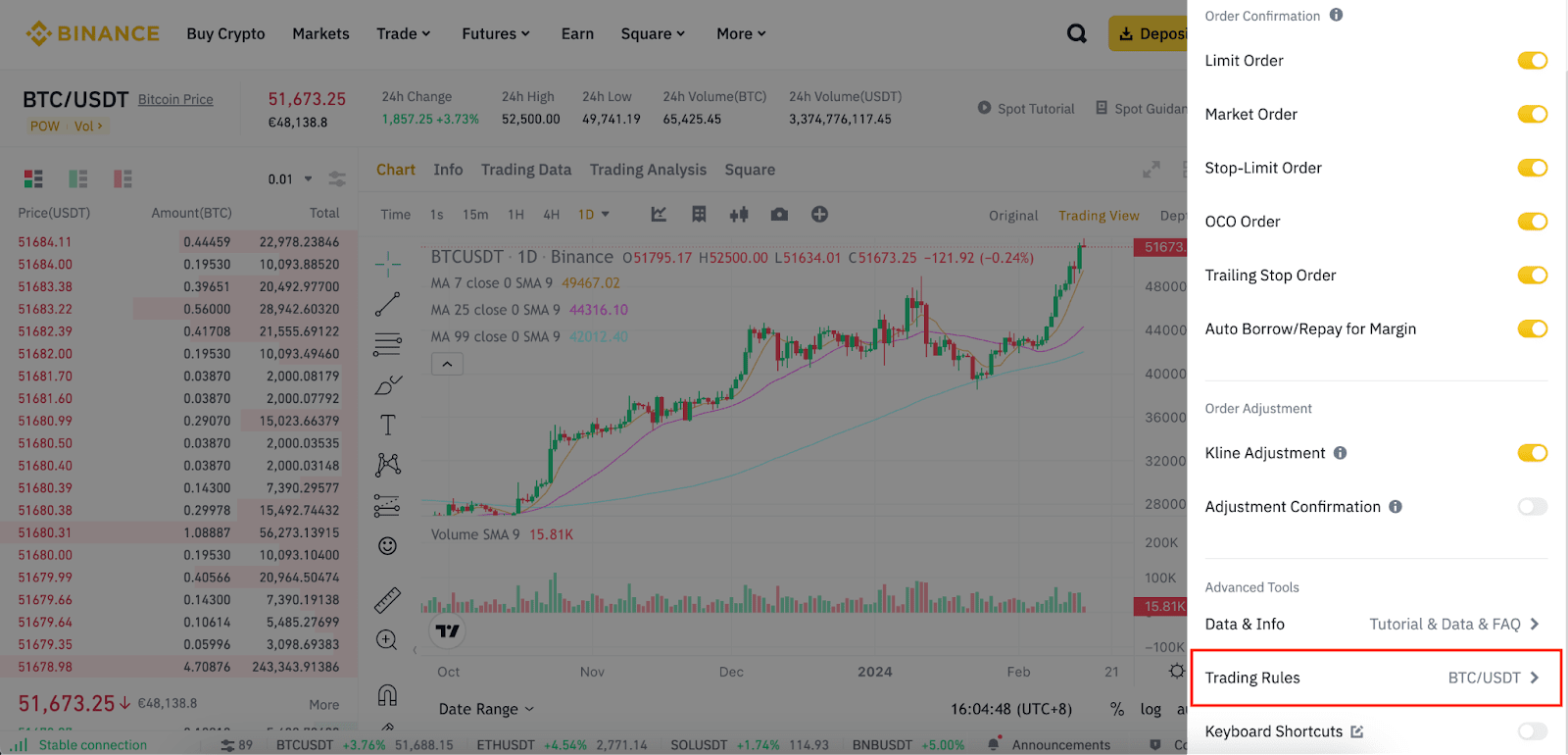 Calculate minimum traded amount of a pair - Spot/Margin API - Binance Developer Community