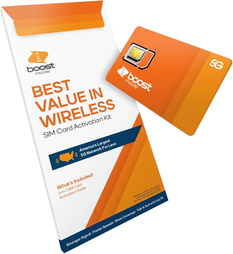 Boost SIM Cards & Starter Kits | Boost Mobile Prepaid Recharge | AUDITECH