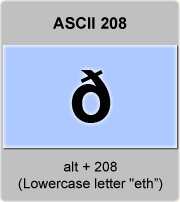 LATIN CAPITAL LETTER D WITH STROKE | UTF-8 Icons