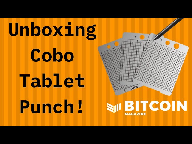 Cobo Tablet Plus - Bitcoin Crypto Cold Storage – MobileTech Ltd.