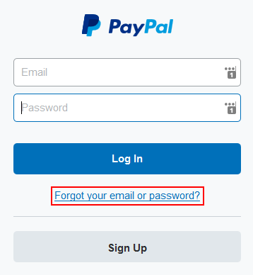 I forgot my password. How do I reset it? | PayPal US