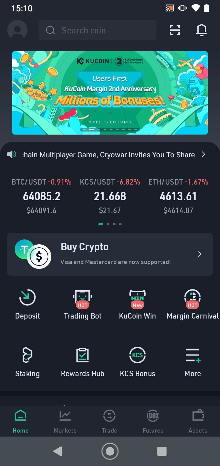 KuCoin APK - Free download app for Android