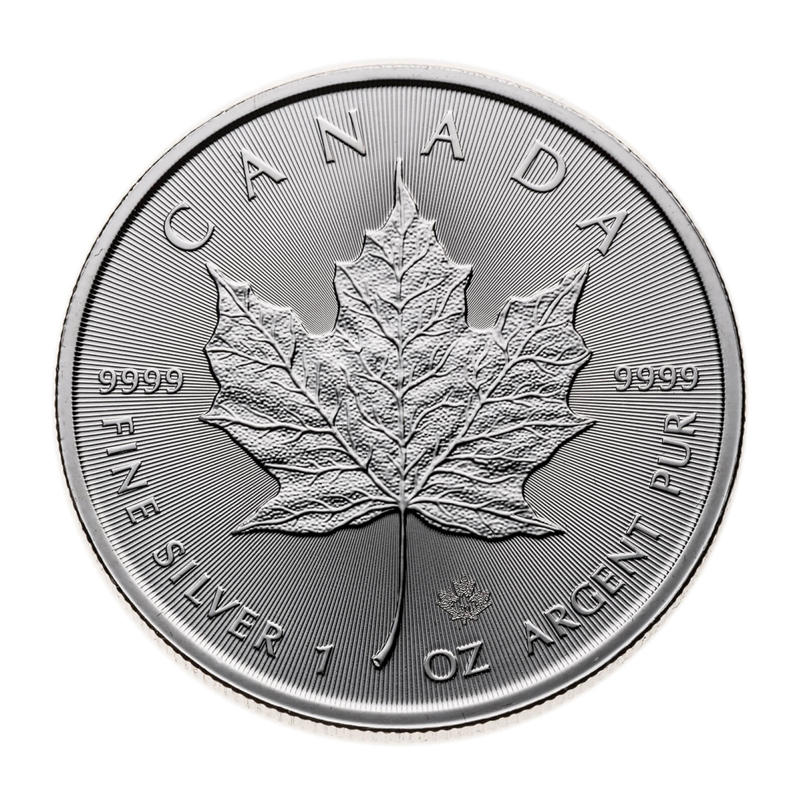 Best Value Silver 1oz Maple Leaf Bullion Coin RCM