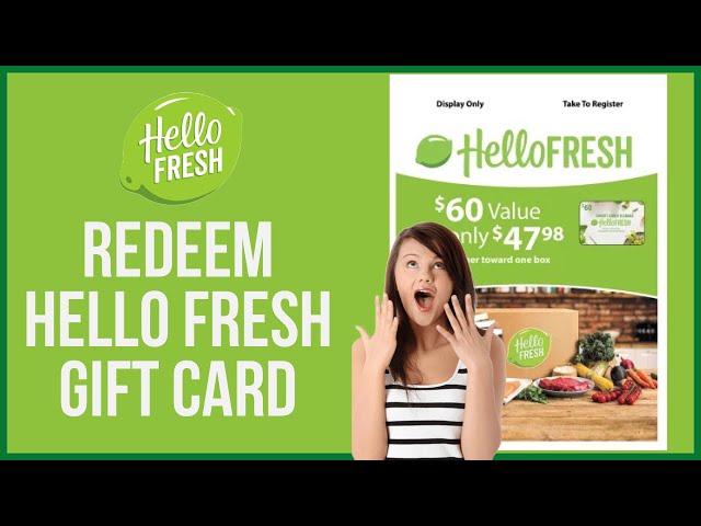 $ HelloFresh Gift Card INSTANT DELIVERY - Other Gift Cards - Gameflip