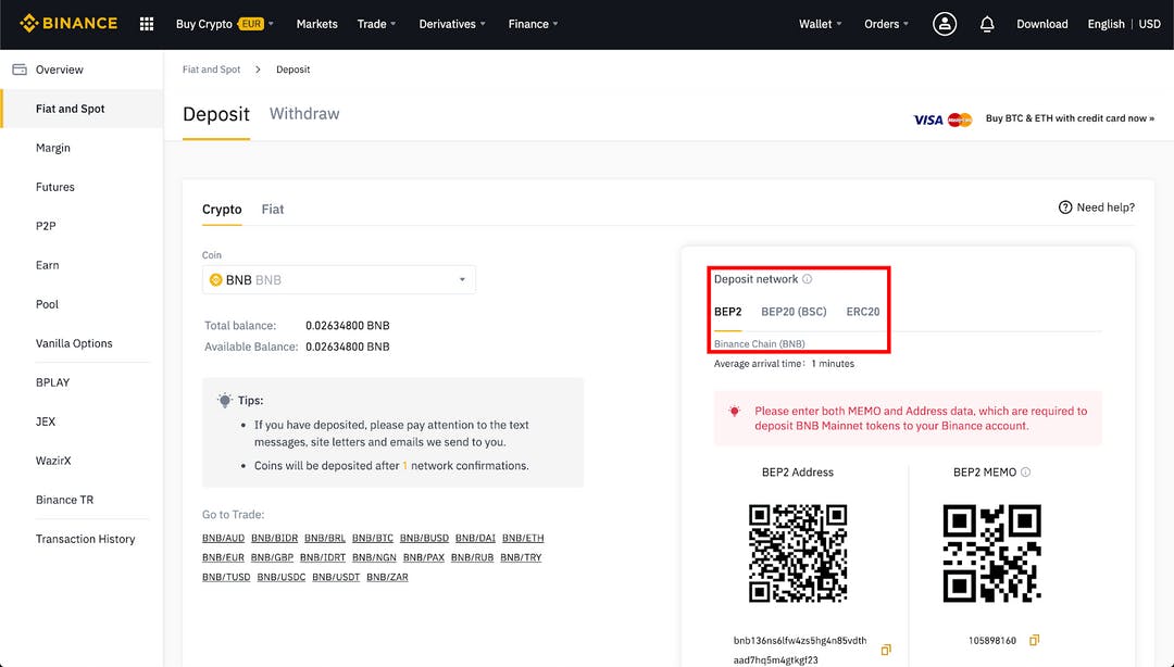 How To Find Your Wallet Address on Binance - Followchain