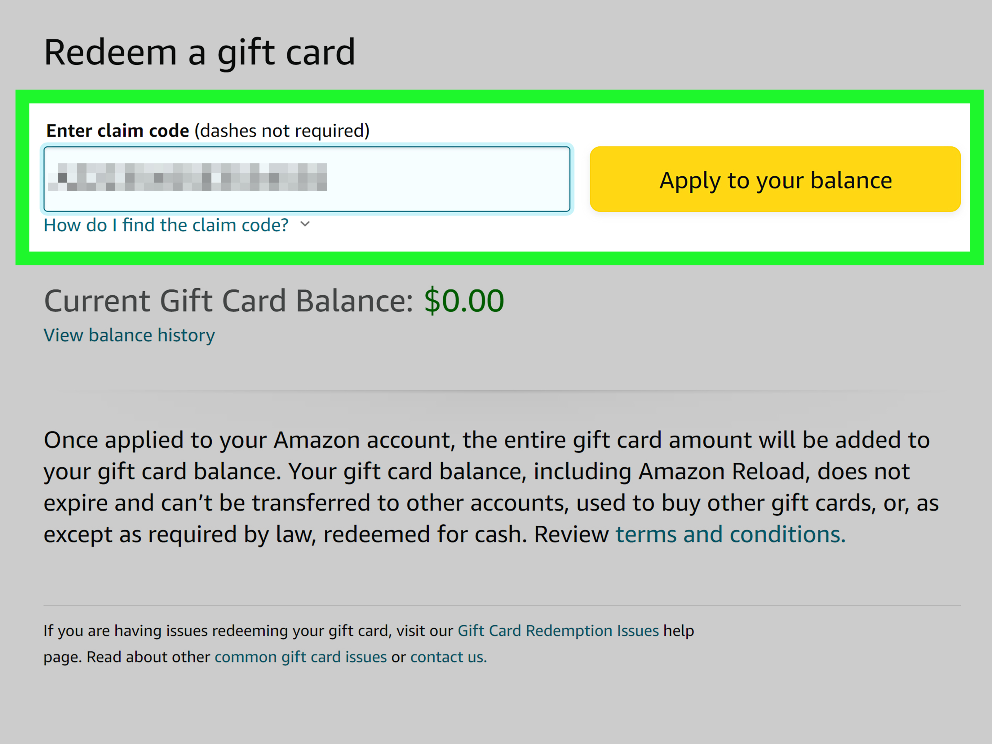 How to Transfer Amazon Gift Card Balance to Bank Account | UniBul's Money Blog