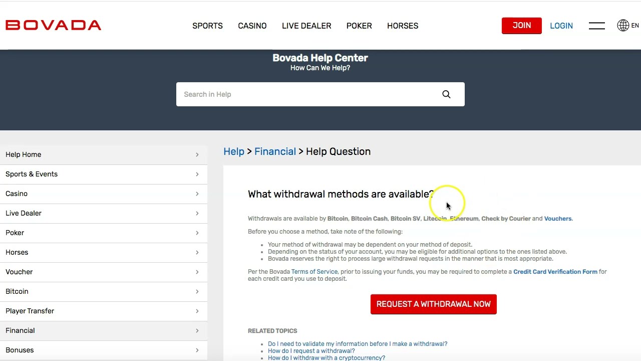 How to Withdraw from Bovada to Cash App Money & Bitcoin ✅