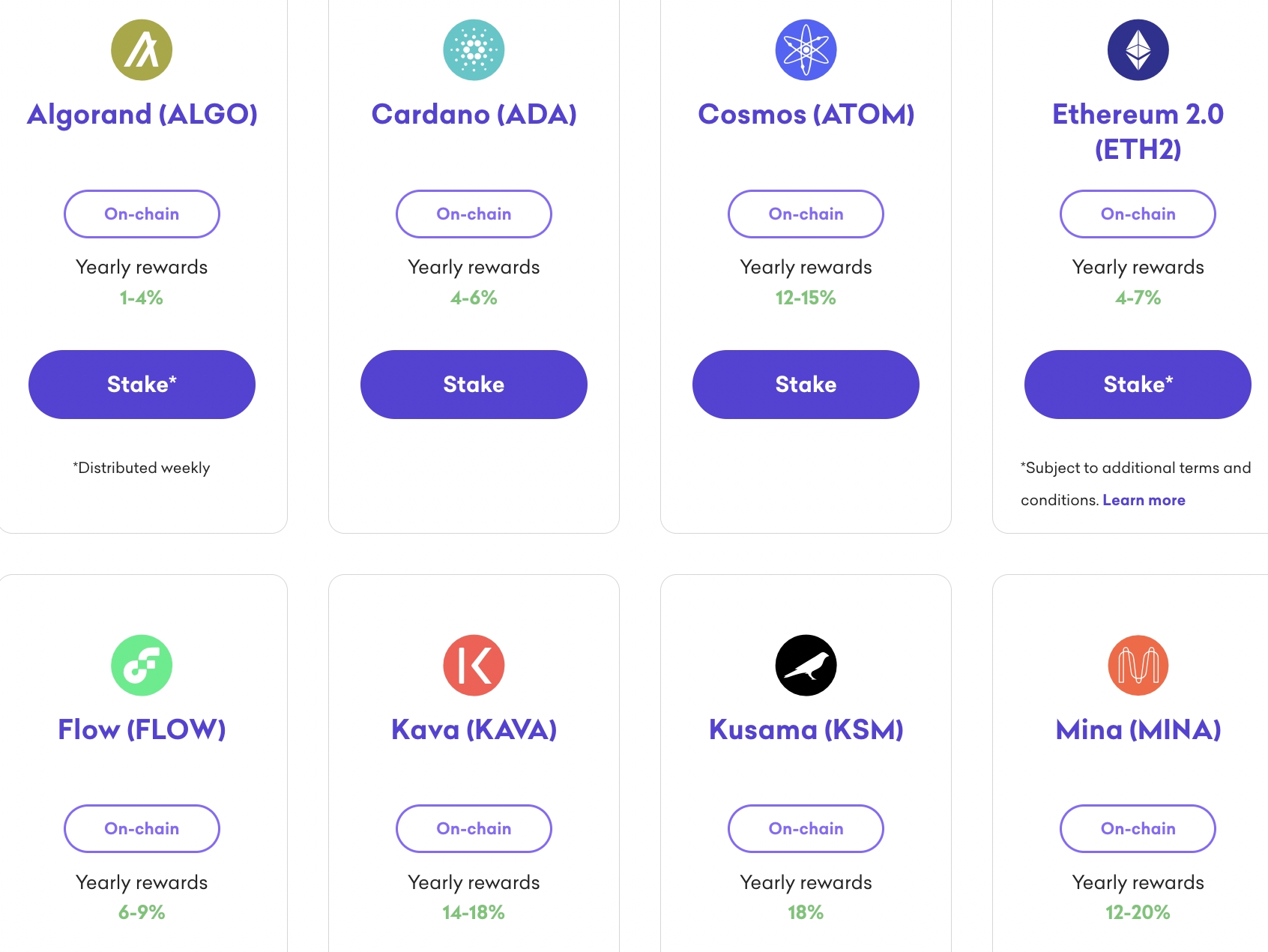 Compare Staking Rewards, Lending Rates and More | Bitcompare