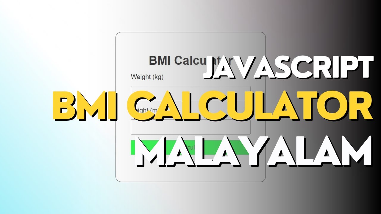 BMI Calculator – Calculate Your Body Mass Index | Online BMI Tool | BMI Scale Calculator