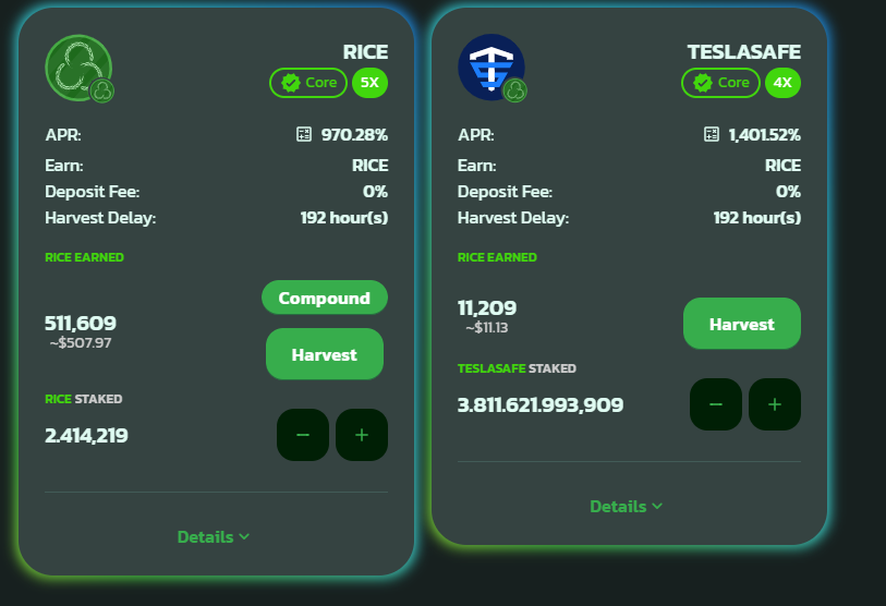 Rice Token price now, Live RICE price, marketcap, chart, and info | CoinCarp