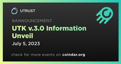 UTRUST (UTK) Feed: Events, News & Roadmap — Coindar