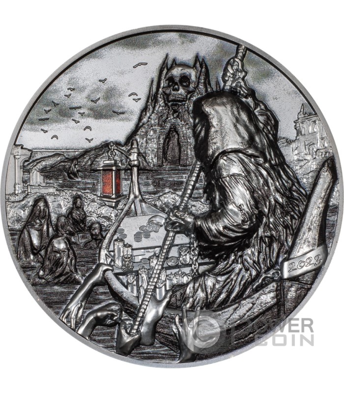 CHARON Ferryman of the Dead 3 Oz Silver Coin $20 Palau - CIT Coin Invest AG