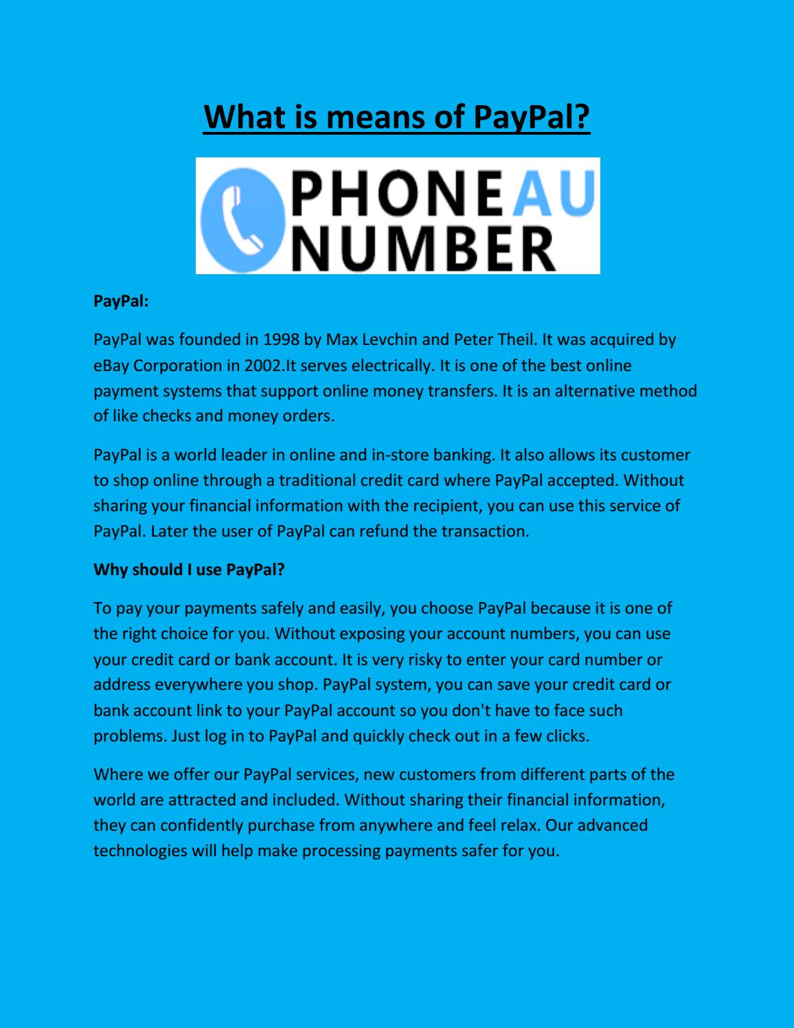 PayPal Customer Service Phone Number () , Email, Help Center