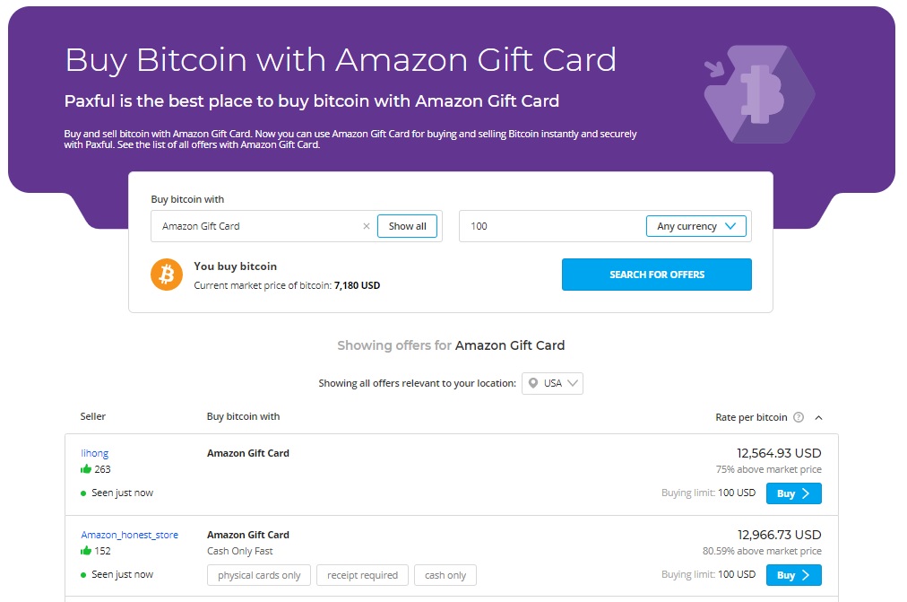 How To Buy Bitcoin With Amazon Gift Card In | HWC