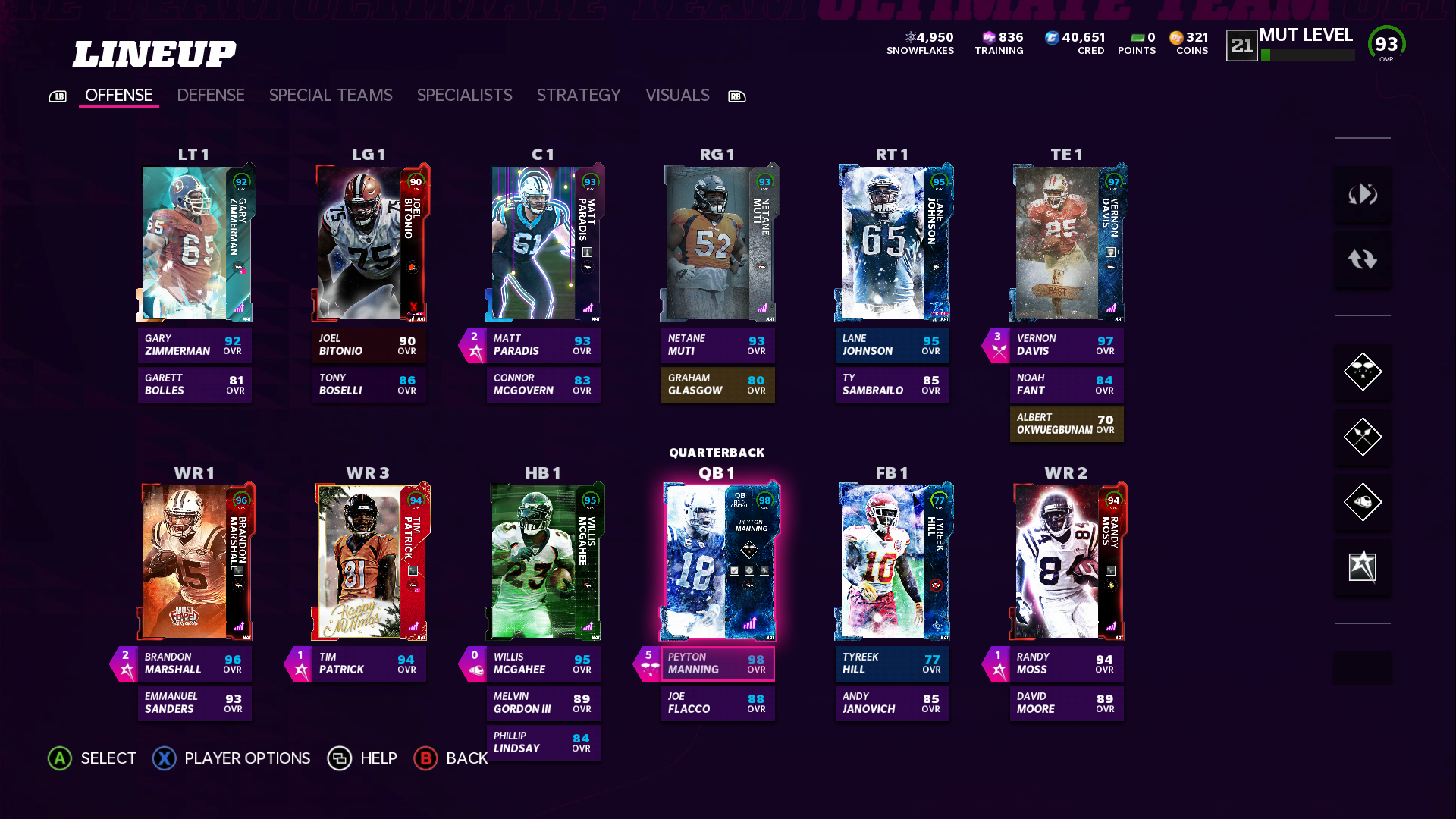 Madden 24 Ultimate Team Quicksell Training Values - Madden School