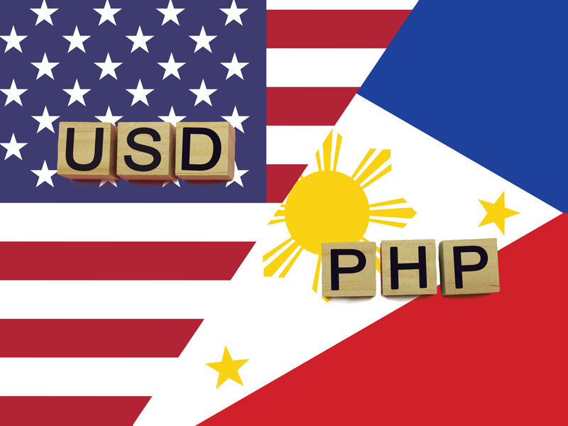 Philippine Peso to US Dollar (PHP to USD) — Currency Exchange Rate, Convert, Chart