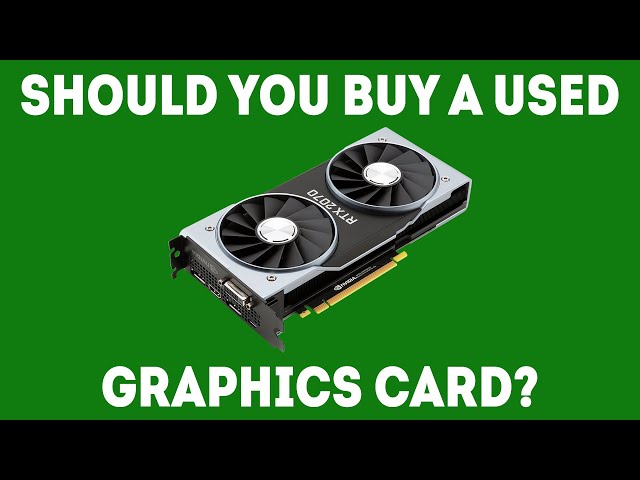 Whatever you do, don't buy a used graphics card under any circumstances right now | TechRadar