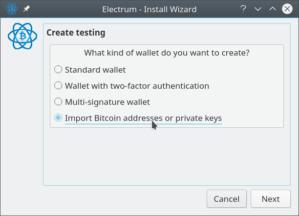 Quick Start Guide - Sparrow Wallet