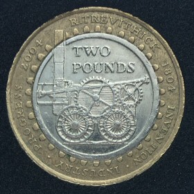 Trevithick Steam Locomotive £2 Brilliant Uncirculated Coin Pack