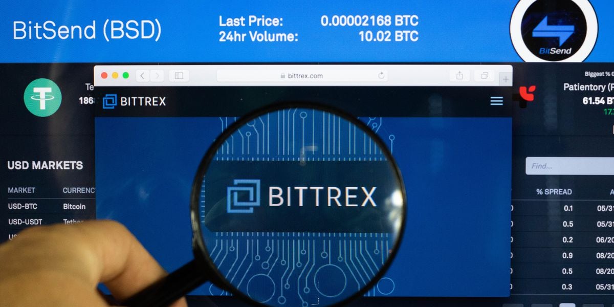 Florida regulator takes action against Bittrex pre-bankruptcy.