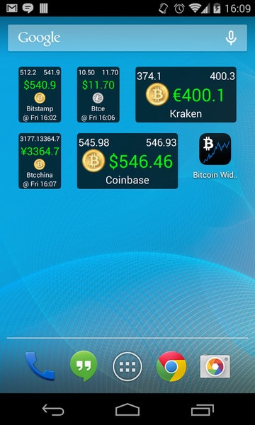 Crypto Ticker Widget for Android - Download | Bazaar