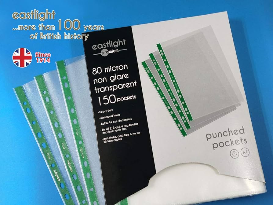 Punched Pockets & Plastic Wallets | Ryman® UK