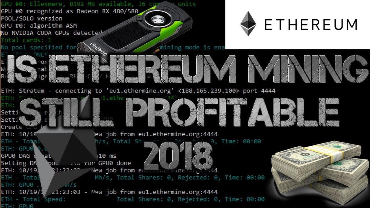 The profitability of Ethereum cryptocurrency mining has halved in a week | PC Gamer