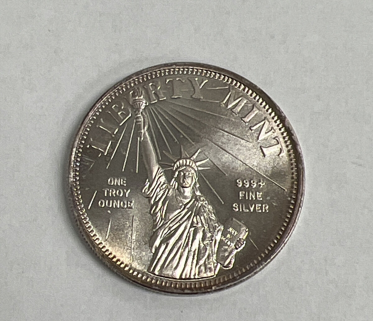 ONE TROY OUNCE SILVER ROUND COIN - Liberty Seated (No date) $ - PicClick