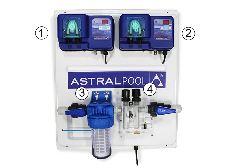 Pompe doseuse digitale régul Micro pH Astral