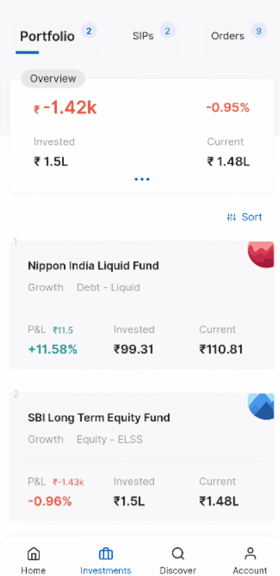 Zerodha Mutual Fund Review - App, Charges and SIP